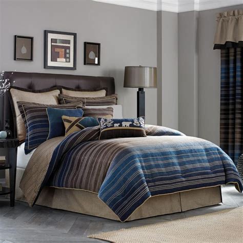 bedding sets for men's bedroom.